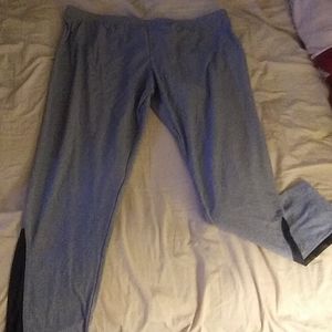 Gray leggings